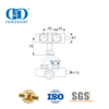 Stainless Steel Glass Door Pivot Systems Curve Top Over Panel Pivot Glass Fittings-DDGP008