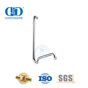 Stainless Steel Bathroom Double Sided Tempered Glass Door Pull Handle Bathroom Pull Handle-DDPH018