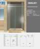 Stainless Steel Shower Cubicle Knob Round Shape Glass Shower Sliding Door Handle Knob-DDSL001-1