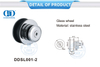 Stainless Steel Sliding Door Hardware Fittings Glass Wheel Sliding Door Hardware-DDSL001-2