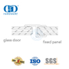 Household Glass Door Accessory Waterproof Silicone Rubber Seal Strip Magnetic Seal Strip-DDWS009
