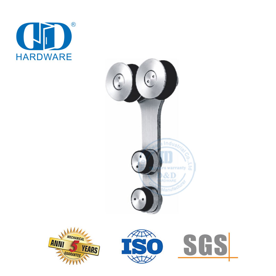 Sliding Door Hanger Stainless Steel Glass Accessories Set Bathroom Accessories Glass Fitting For Bathroom-DDGS100