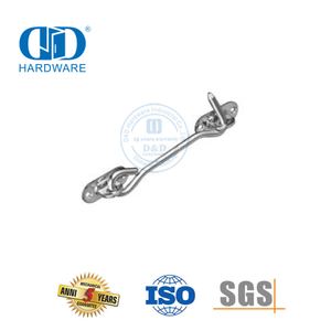 Stainless Steel Construction Hardware Furniture Barn Door Guard Lock Hardware Folding Door Guard Lock-DDBD132