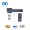 Stainless Steel Black Color System Barn Door Hardware Double Door Lock Guard Wood Door Hardware-DDBD128