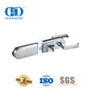 Stainless Steel Corner Lock Hardware Fitting Glass Door Handle Patch Fittings Key Lock-DDGL001
