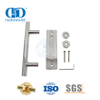 Stainless Steel Balcony Sliding Door Polished Barn Door Handles Set Double Sided Door Handle-DDBD102 PSS