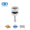 Stainless Steel Wardrobe Partition Glass Hardware Door Fitting Glass Door Roller For Restroom Bathroom-DDGS159