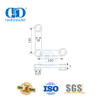 Stainless Steel Side Panel Over Panel Pivot Glass Hardware Glass Door Pivot-DDGP014