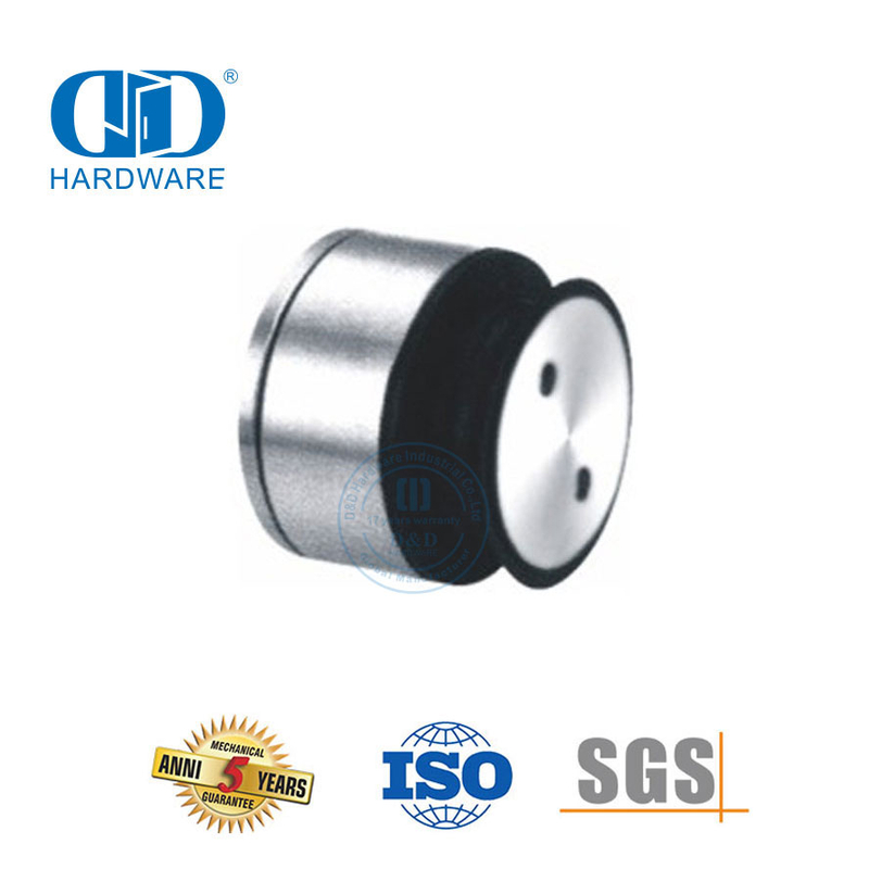 Stainless Steel Wall Cornet Swing Door Hardware Glass Door Pivot Furniture Bathroom Hardware-DDGP023
