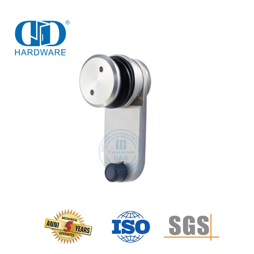 Glass Hardware Manufacturer Stainless Steel Over Panel Pivots Patch Fitting Pivot Sliding Door Hardware-DDGP016
