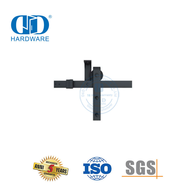 Stainless Steel Door Hardware Track Set Barn Wood Door Hardware Bi-folding Barn Door Hardware-DDBD007