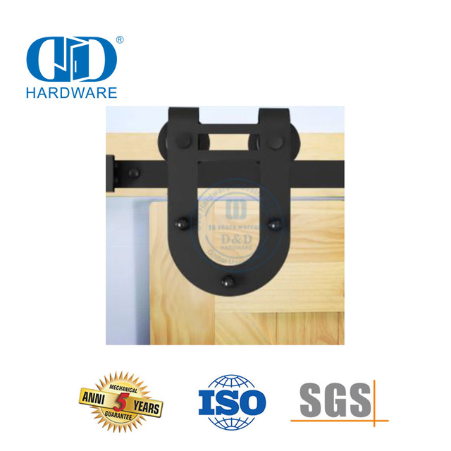 Stainless steel Door Hardware Accessory Steel Garage Hardware Wood Barn Door Hardware-DDBD004