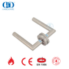 Satin Finish EN 1906 Secuity Door Handles for Metal Door-DDTH003-SSS