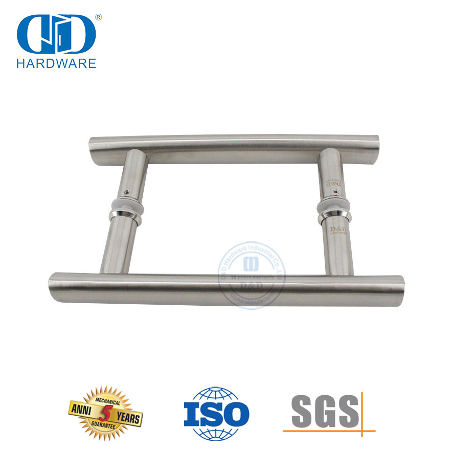 High Quality H Shaped Stainless Steel Pull Handle for Sliding Glass Door-DDPH001-A Φ25-SSS