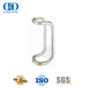 Curved High Quality Commercial Glass Door Handle Pull Push for Glass Door-DDPH005