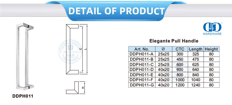 Stainless Steel Bar Handle