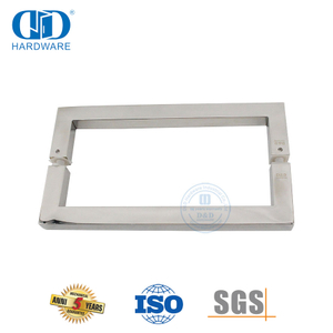 New Design SUS316 D Square Tube Pull Handle for Glass Door-DDPH015-E-PSS