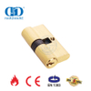 EN 1303 Golden Euro Profile Double Side Open Lock Cylinder-DDLC003-60mm-SB