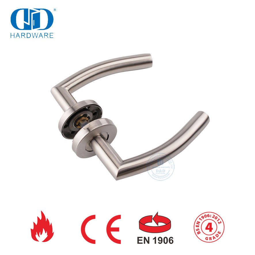 EN 1906 Furniture Hardware High Quality Stainless Steel Lever Handles-DDTH011-SSS