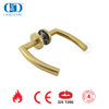 Stainless Steel Satin Brass Commercial External Door Lever Handles-DDTH011-SB