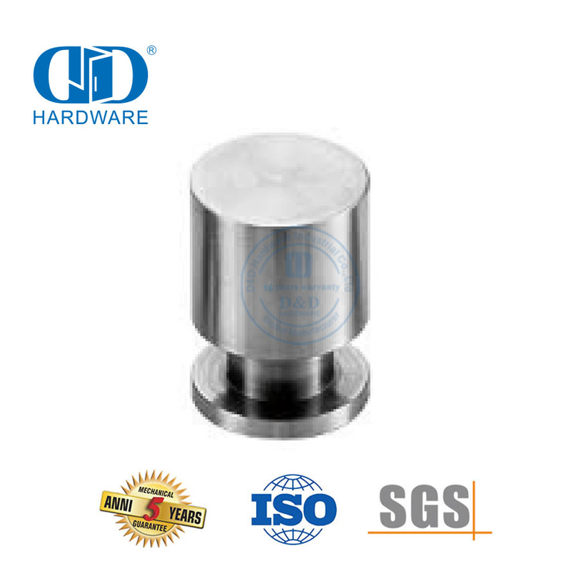 Fashion Round Stainless Steel Solid Furniture Knobs For Cabinet Drawer Dresser-DDFH046