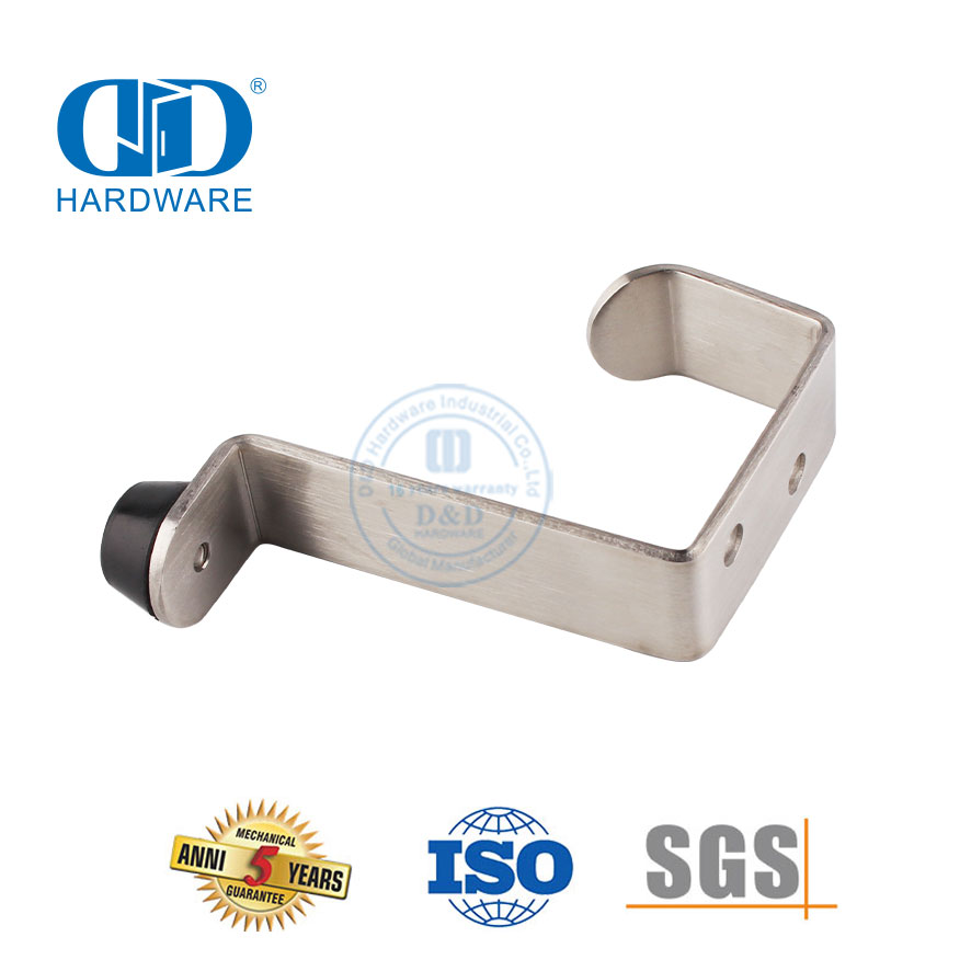 New Style Stainless Steel Anti-Slip Magnetic Door Stops Door Stopper Wall Mount Stopper For Hotel-DDDS024