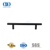 Black Luxury Furniture Hardware Stainless Steel Timber Door T Bar Hollow Pull Handle-DDPH031-MB