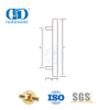 Brilliance Modern Simple Stainless Steel Pull Handle for Bathroom Glass Door-DDPH016-A Φ25-MB