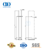 Modern Design Stainless Steel Locking Ladder Pulls Handle for Home And Hotel Use-DDPH039