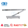 Manufacture UL Listed Fireproof 3 Hours Aluminium Heavy Duty Automatic Mounted Commercial Government Hospital Door Closer-DDDC055