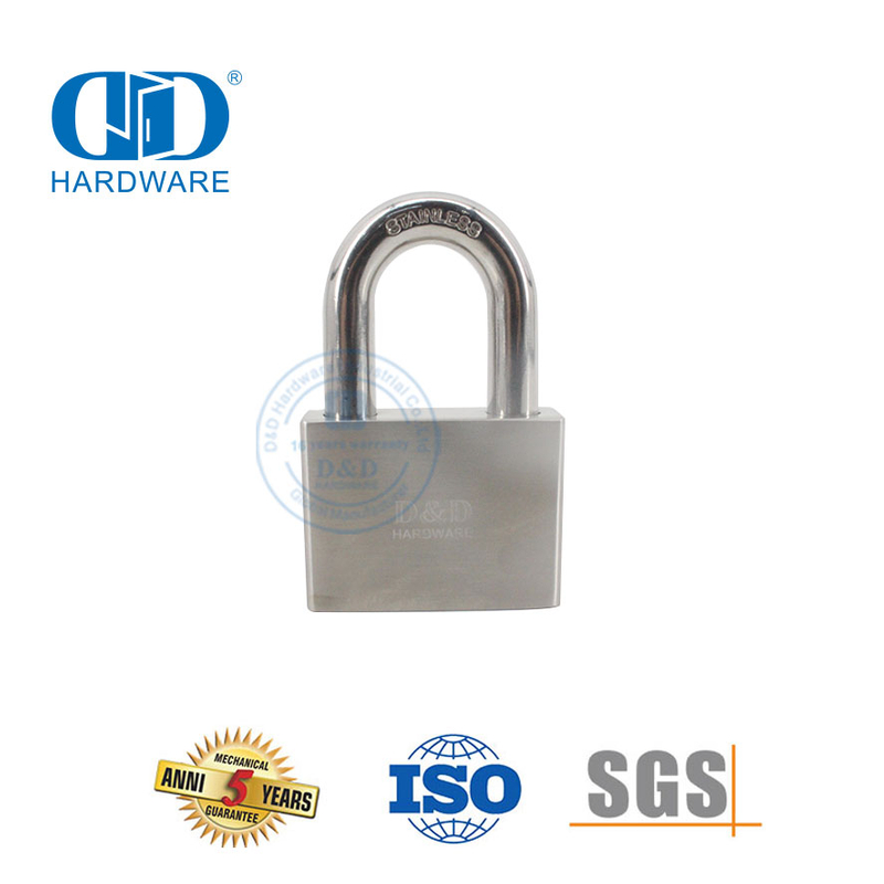 Maximum Security SUS304 Industrial Commercial Drawer Furniture Fittings Waterproof Office Hotel Lock Padlock-DDPL001-60mm