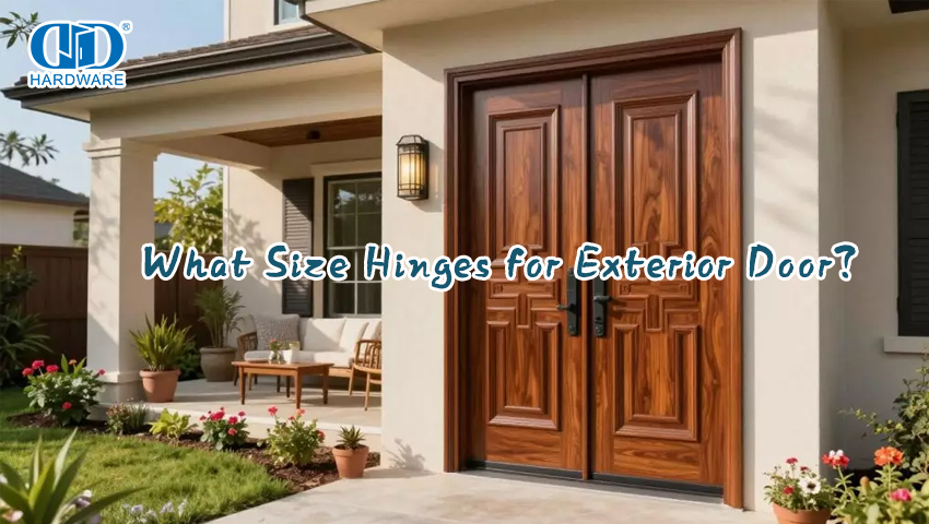 What Size Hinges for Exterior Door?