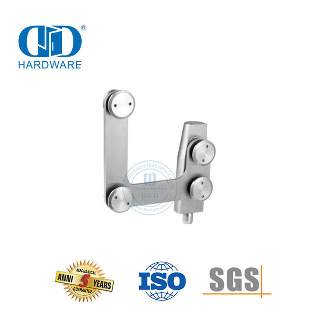 Stainless Steel Patch Fitting Pivot Fitting Curving Connector Pivot Glass Fitting-DDGP007