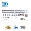 Stainless Steel Modern Style Bypass Barn Door Hardware Barn Door Sliding Door Track Furniture Hardware-DDBD069