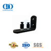 Stainless Steel Quiet Double Kit Sliding Barn Door Hardware Heavy Duty Barn Door Hardware Set Track Kit-DDBD077