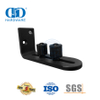 Stainless Steel Black Adjustable Carbon Steel Stay Roller Sliding Barn Door Floor Guide-DDBD084