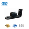 Universal Stainless Steel Black Adjustable Barn Door Bottom Floor Roller Guide Concealed Barn Door Hardware-DDBD082