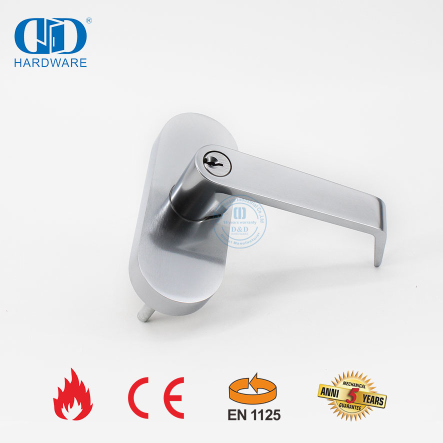 Stainless Steel CE Fire Resistance ADA Comliant Spindle Structure Panic Exit Device For Metal Wooden Door-DDPD042-CE