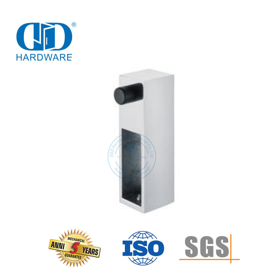Stainless Steel Furniture Accessories Glass Sliding Door Hardware Arrester-DDSL001-5
