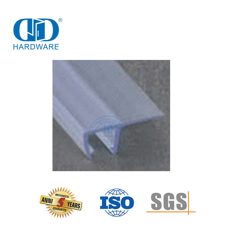 Bathroom Accessories Shower Seal Strip Glass Door Accessory Glass Door PVC Waterproof Rubber Seal Strip-DDWS006
