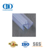 High Quality Glass Hardware PVC Glass Door Top Seal Silicone Rubber Seal Strip Shower Sealing Strip-DDWS005
