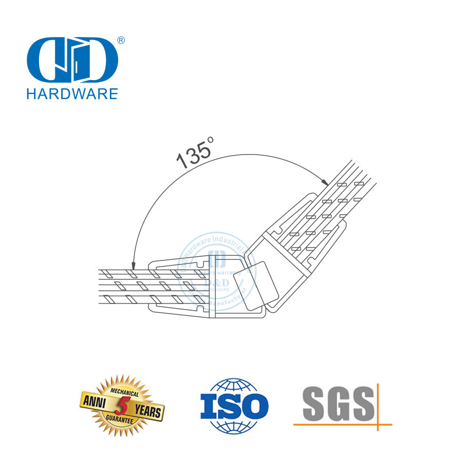 Magnetic Seal Strip Glass Door Waterproof PVC Plastic Seal Strip Bathroom Fittings-DDWS001