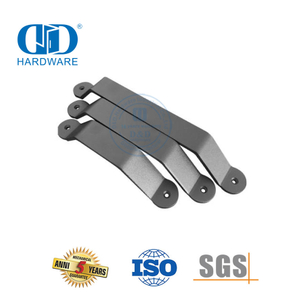 Stainless Steel Wood Popular Style Black Barn Door Handle Manufacturer Outdoor Wooden Door Single Side Handle-DDBD121