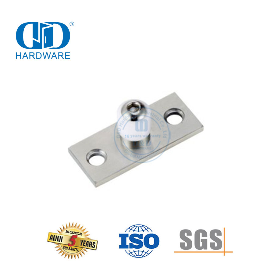 Efficient Stainless Steel Glass Accessory Hanging Plate Bathroom Accessories For Glass Sliding Door-DDGS004