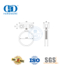 Sliding Door Hanger Stainless Steel Bathroom Accessories Glass Hardware Door Fittings For Sliding Door-DDGS131