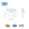 Aluminum Stainless Steel Door Clamp Sliding Door Hanger Glass Door Roller Door Fitting For Sliding Single Door-DDGS133