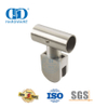 Stainless Steel Shower Hinge Connector Glass Wall Corner Connector Patch Fitting Glass Top Clamp-DDWC002