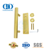 Stainless Steel Wooden Door Double Side Barn Door Handle Commercial Application Hollow Lever Handle-DDBD101 SB