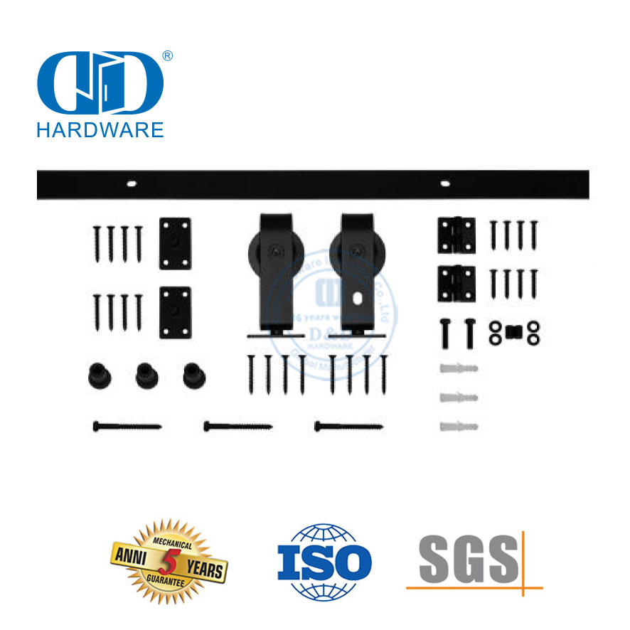 Security Stainless Steel Barn Glass Door Hardware Steel Garage Hardware Building Hardware-DDBD045