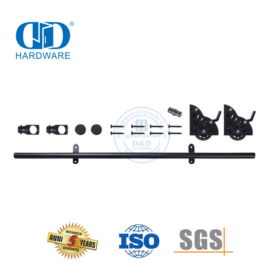 Stainless Steel Barn Door Hardware Front Door Accessories Entrance Handle Sliding Wood Door Ladder Hardware-DDBD029